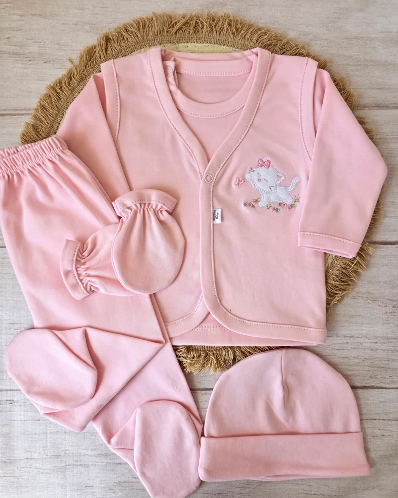 Ajuar Económico - Set de 3 piezas en policotón - Baby Angelitos