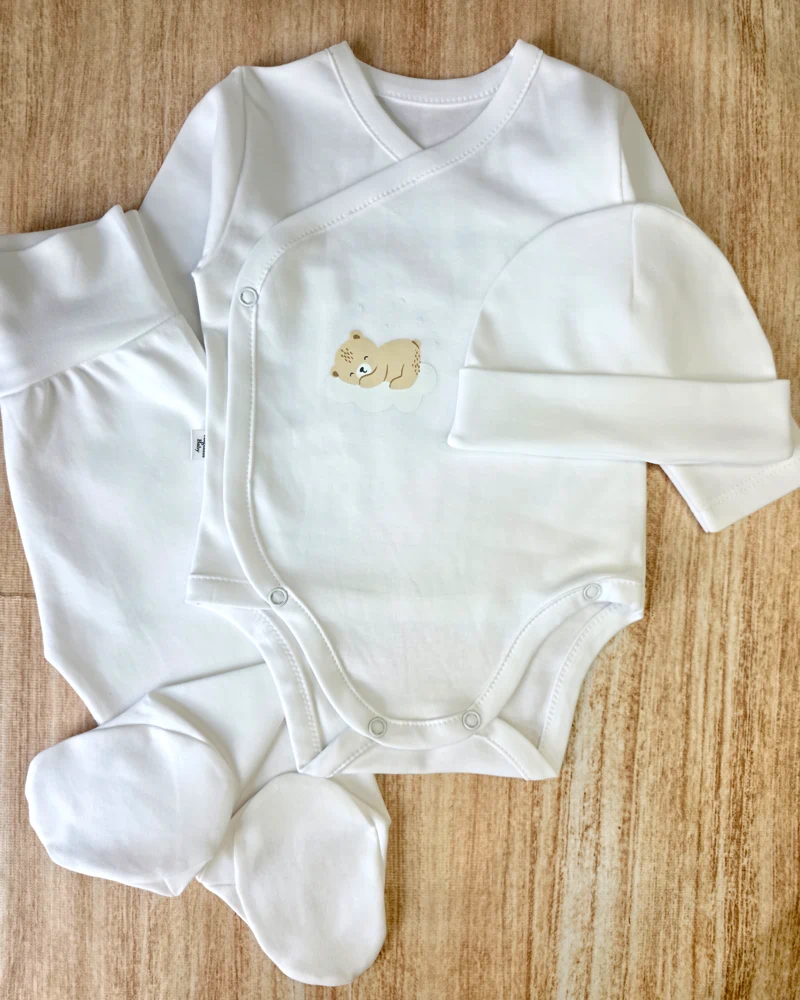Body Básico Pima - Snap buttons para fácil cambio - Baby Angelitos