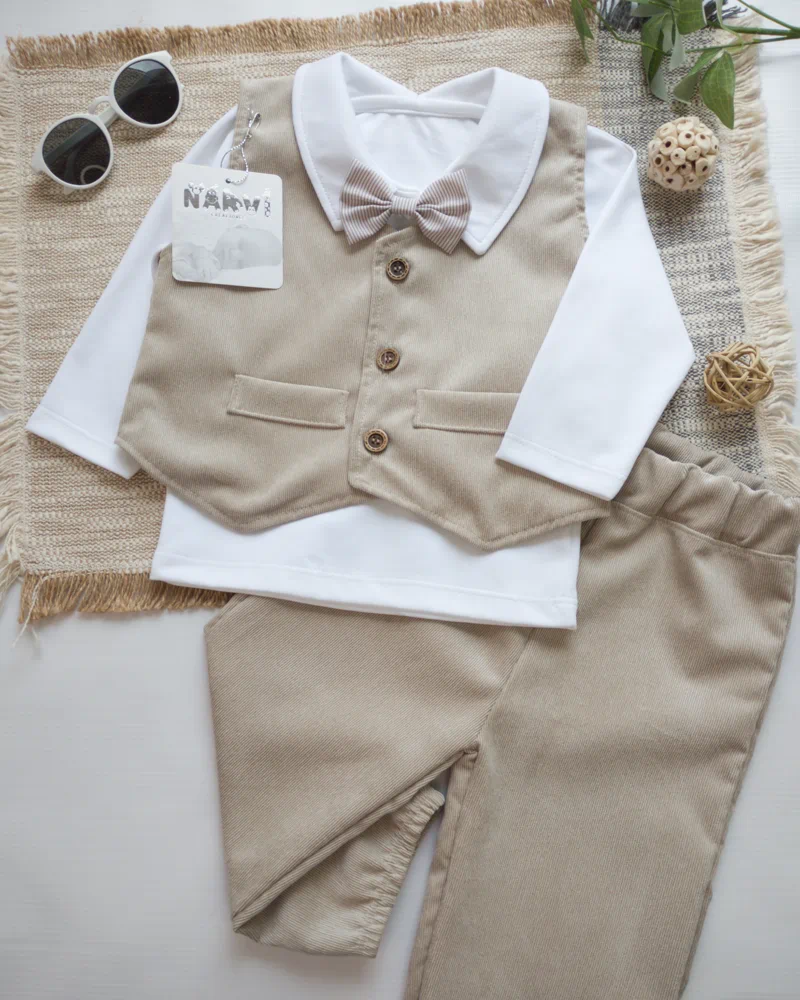 Conjunto Samir - Elegante con tarjeta, regalo ideal de padrinos - Creaciones Narvi